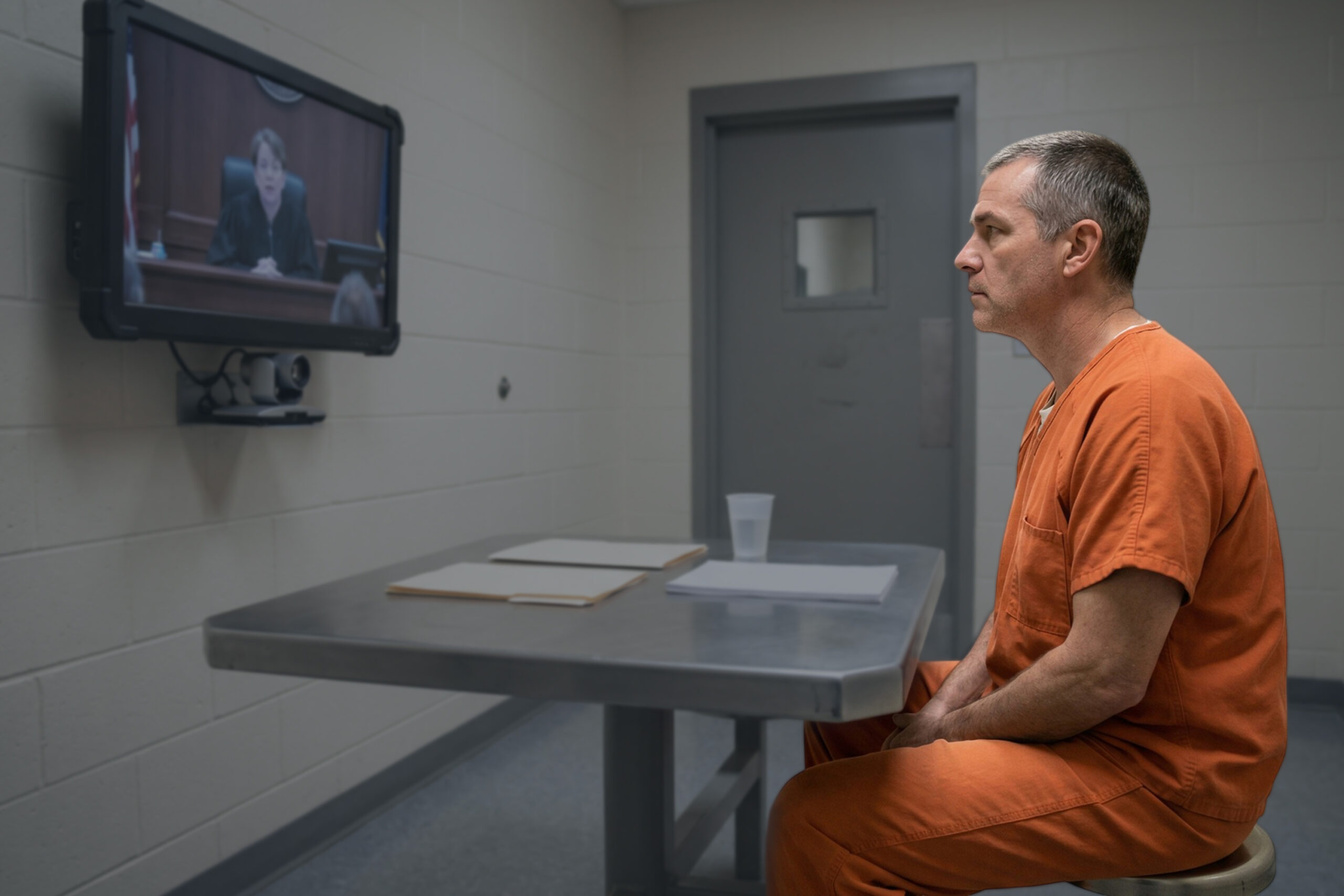 Prisoner Attend Hearing UK